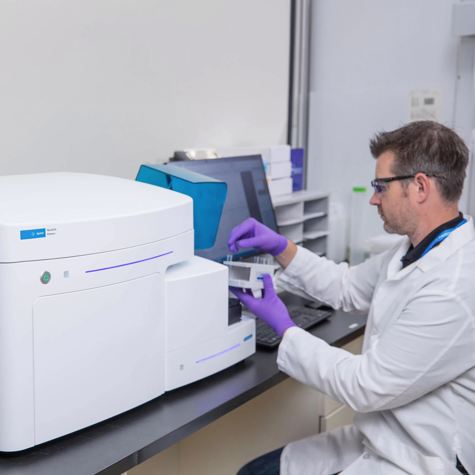 NovoCyte in the lab