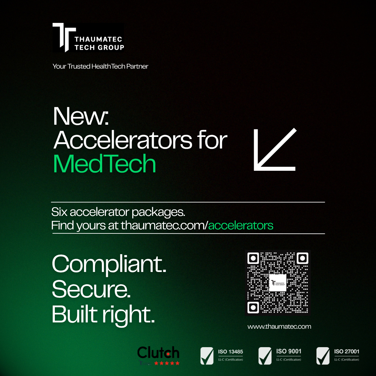 Thaumatec Accelerators for MedTech