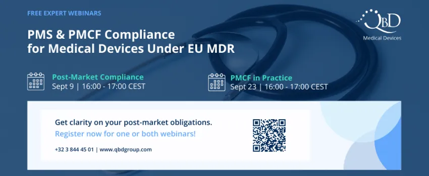 PMS & PMCF Compliance for Medical Devices Under EU MDR: Webinar 2 