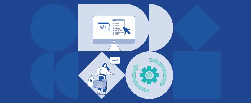Campaign visual for the course Versioning code and documentation with Git & GitHub